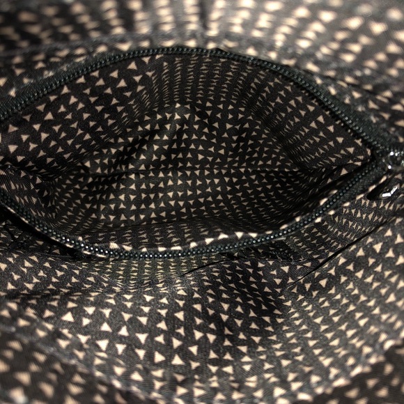 Black Genuine Suede Shoulder Bag with Tassels NWT - Picture 5 of 10